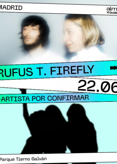 Cartel de Concierto de Rufus T. Firefly en Madrid