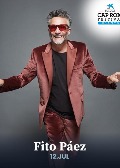 Cartel de Concierto de Fito Paez en Girona