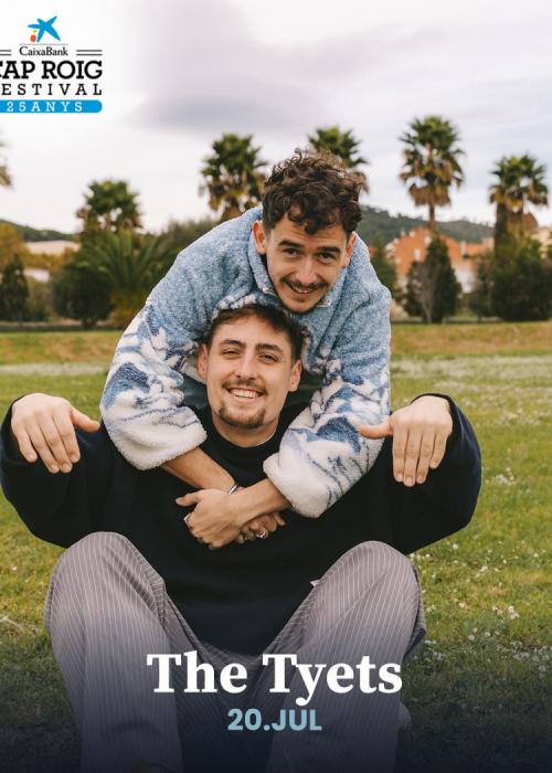 Cartel de Concierto de The Tyets en Girona