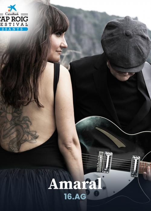 Cartel de Concierto de Amaral en Girona