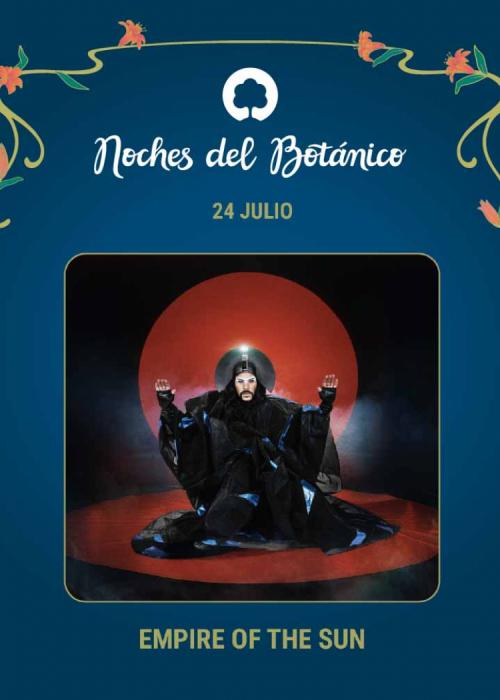 Cartel de Concierto de Empire Of The Sun en Madrid