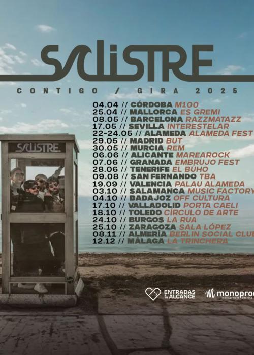 Cartel de Concierto de Salistre en Valencia