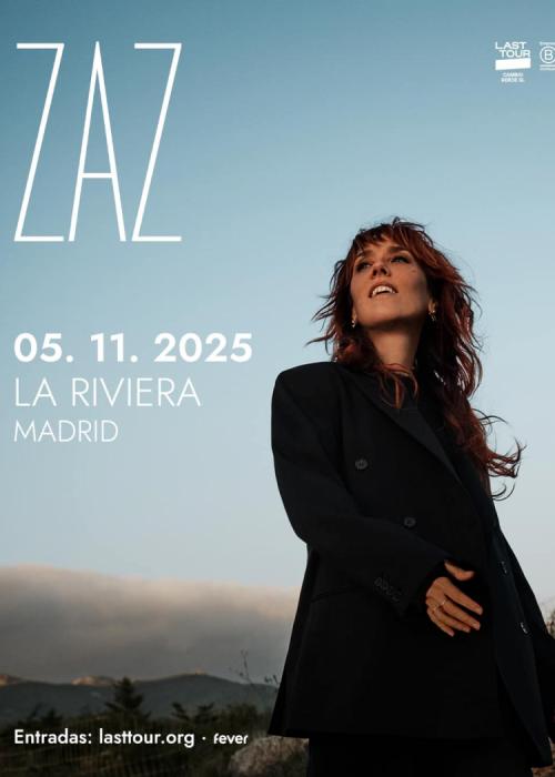 Cartel de Concierto de Zaz en Madrid