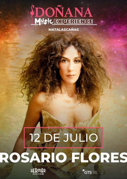 Cartel de Concierto de Rosario en Huelva