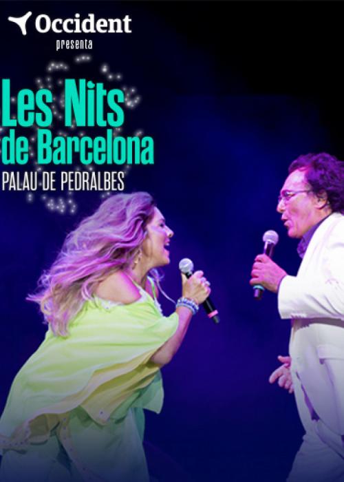 Cartel de Al Bano & Romina Power en Barcelona