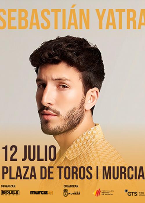 Cartel de Concierto de Sebastián Yatra en Murcia