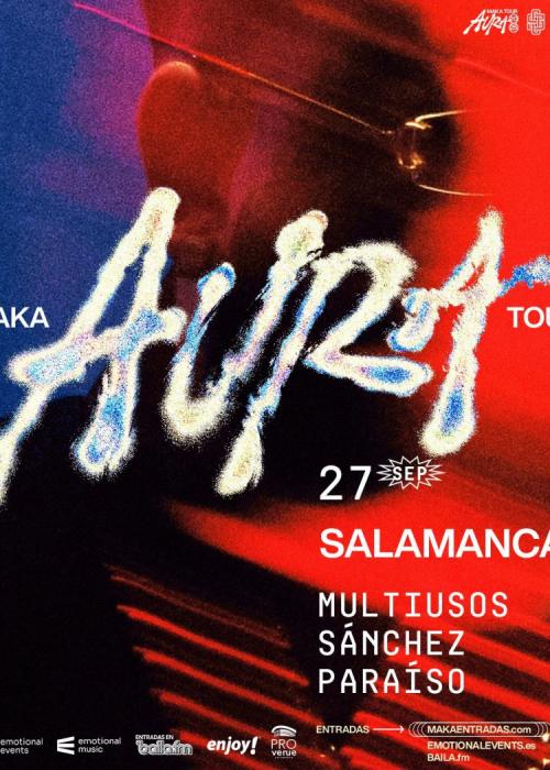Cartel de Concierto de Maka en Salamanca