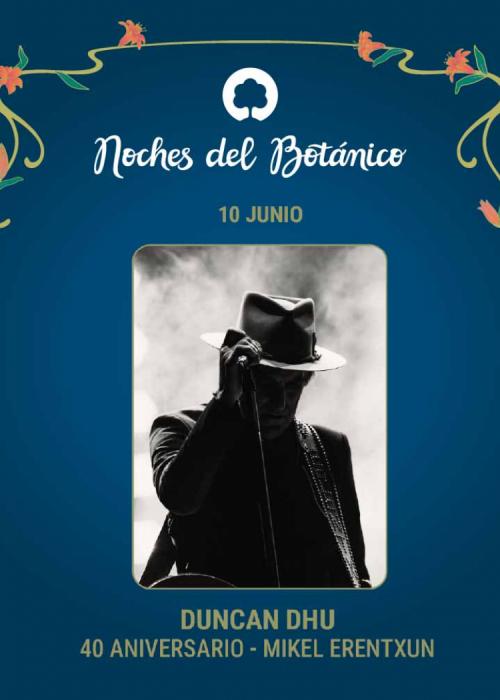 Cartel de Concierto de Duncan Dhu en Madrid (Segunda Fecha)