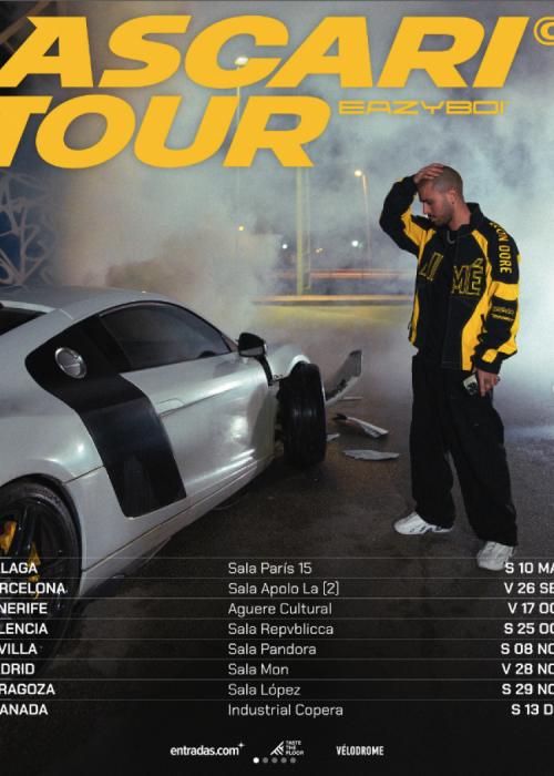 Cartel de Concierto de EAZYBOI en Madrid