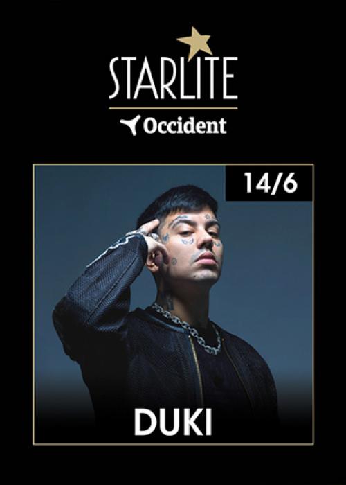 Cartel de Concierto de DUKI en Marbella