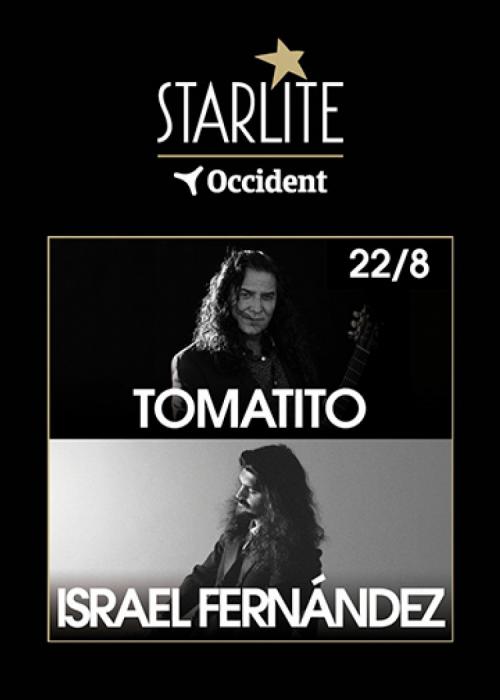 Cartel de Concierto de Tomatito + Israel Fernández en Marbella