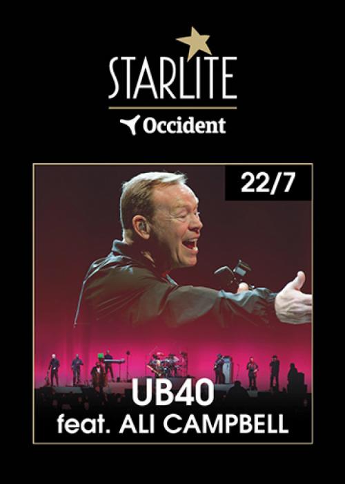 Cartel de Concierto de UB40 feat Ali Campbell en Marbella