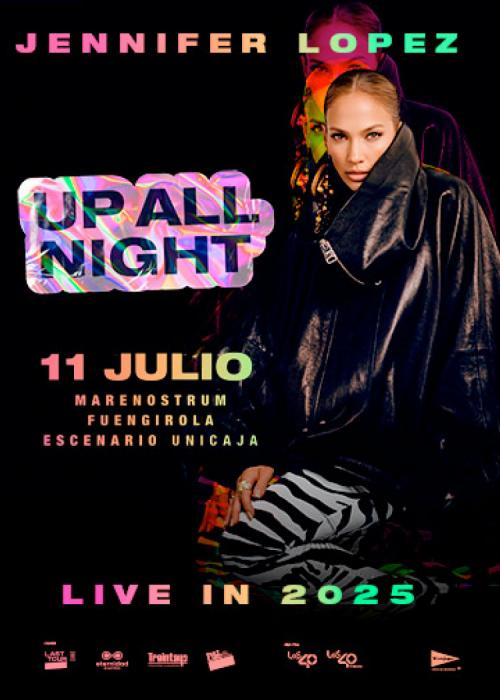 Cartel de Concierto de Jennifer López en Fuengirola