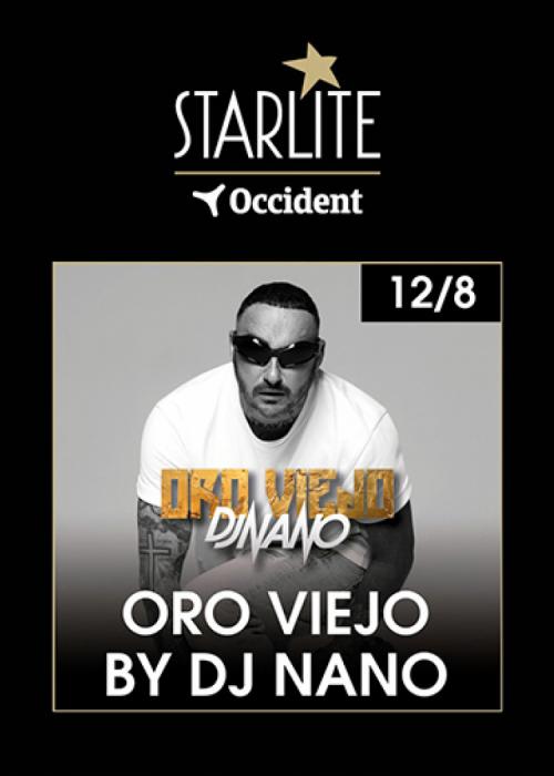 Cartel de ORO VIEJO by DJ Nano en Marbella