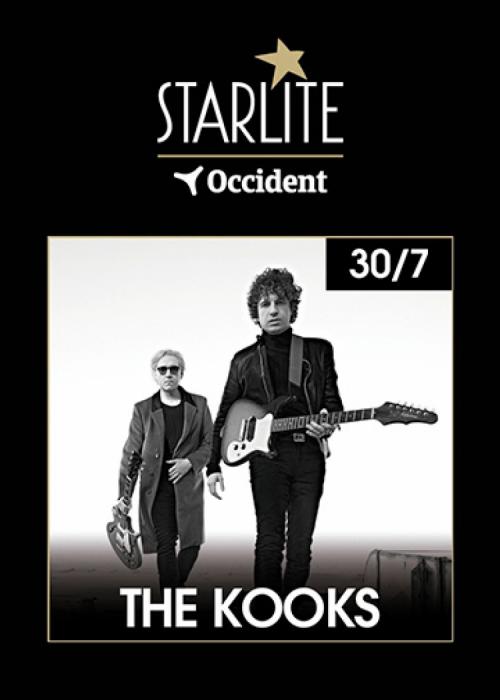 Cartel de Concierto de The Kooks en Marbella