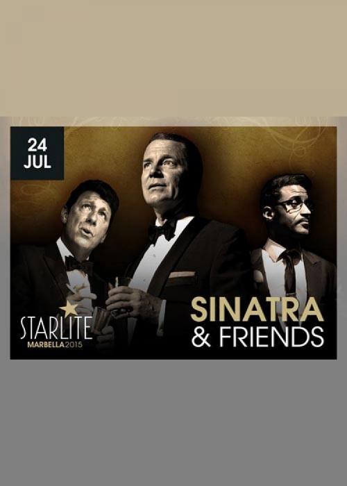 Cartel de Espectáculo Homenaje,  Sinatra & Friends (Starlite 2015)