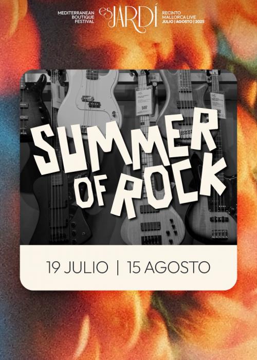 Cartel de Summer of Rock 2005 - Palma de Mallorca
