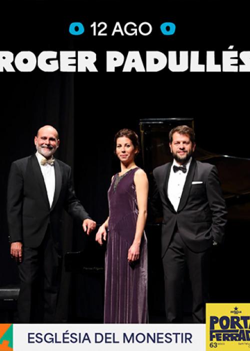 Cartel de Concierto de Roger Padullés en Sant Feliu de Guíxols