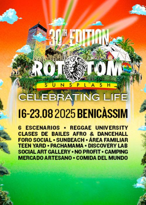 Cartel de Rototom Sunsplash Festival 2025