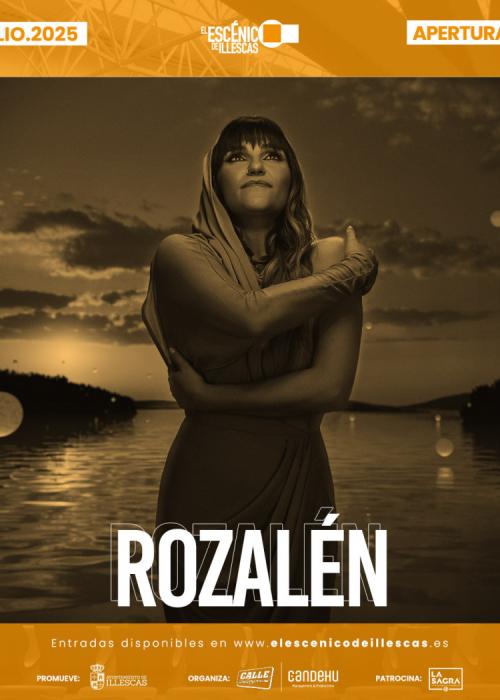 Cartel de Concierto de Rozalen en Illecas - Toledo
