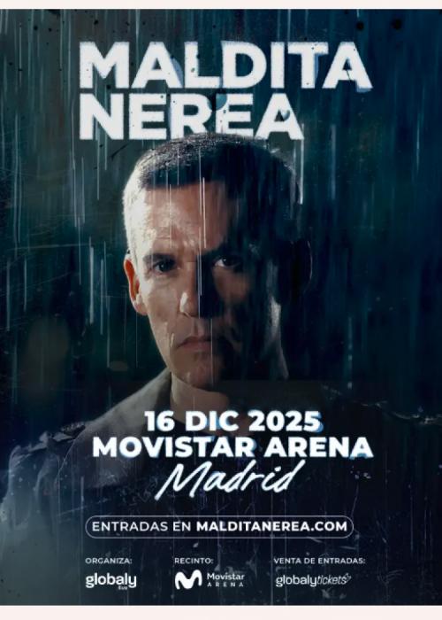 Cartel de Concierto de Maldita Nerea en Madrid