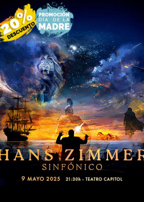Cartel de The Music of Hans Zimmer en Madrid