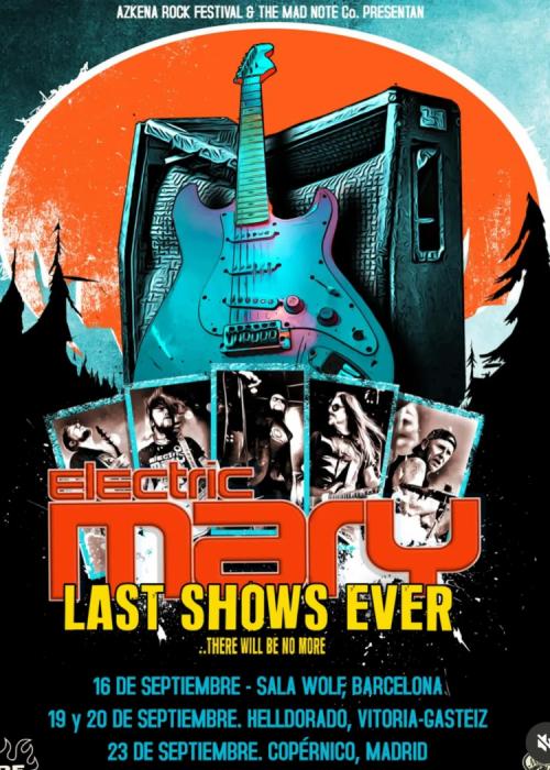 Cartel de Electric Mary en Vitoria-Gasteiz (Segunda Fecha)