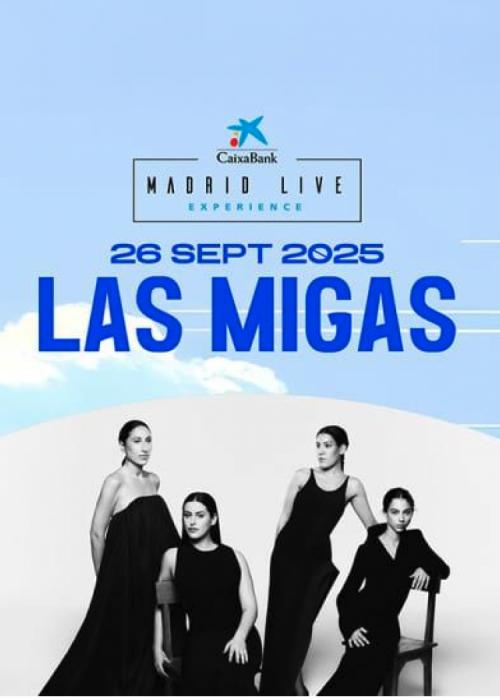 Cartel de Concierto de Las Migas en Madrid
