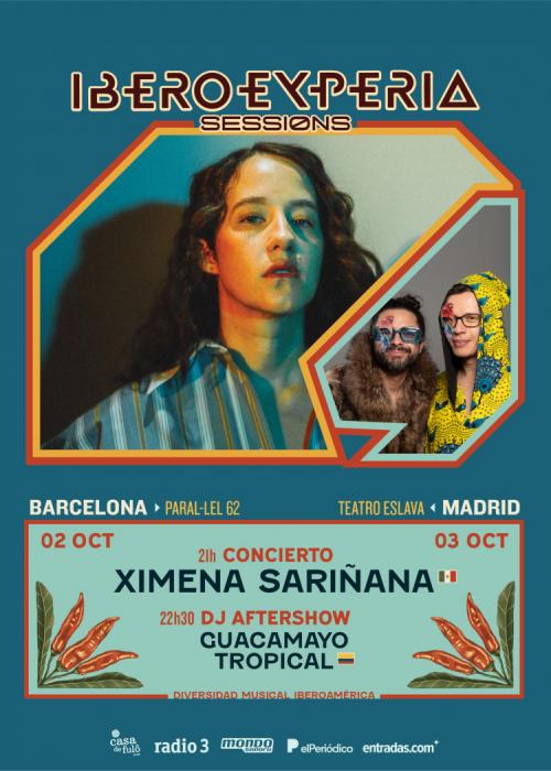 Cartel de Concierto de Ximena Sariñana en Madrid
