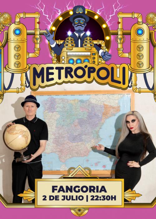 Cartel de Fangoria + Bacilos en Gijón