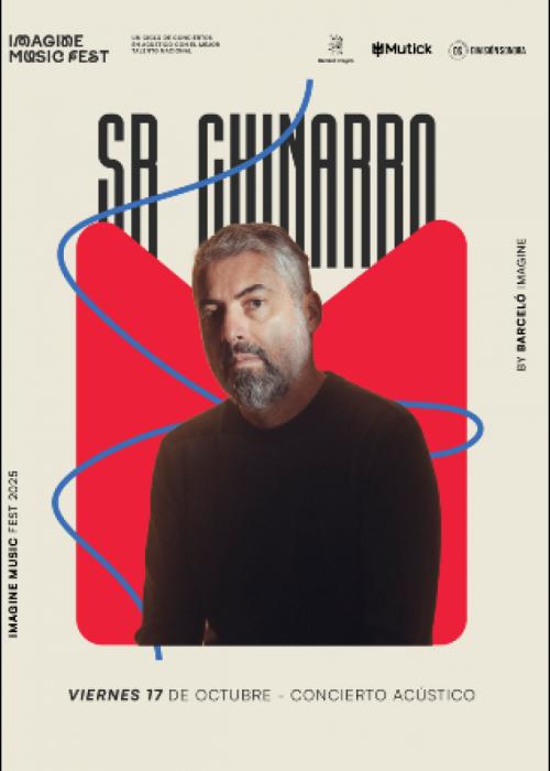 Cartel de Concierto de Sr. Chinarro en Madrid