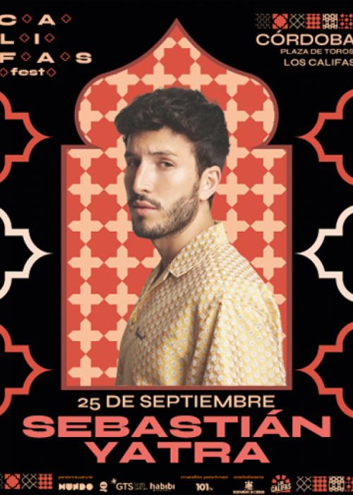 Cartel de Concierto de Sebastián Yatra en Córdoba