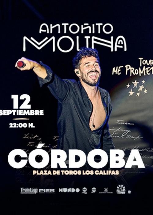 Cartel de Concierto de Antoñito Molina en Córdoba