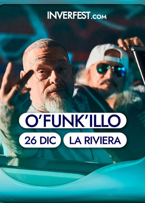 Cartel de Concierto de O'Funk'illo en Madrid