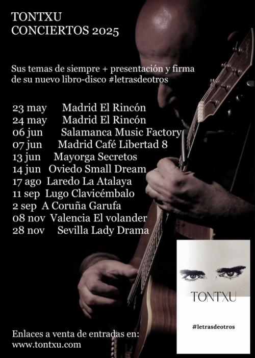 Cartel de Concierto de Tontxu Ipiña en Sevilla