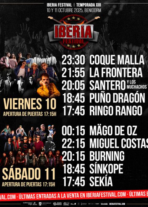 Cartel de Iberia Festival 2025