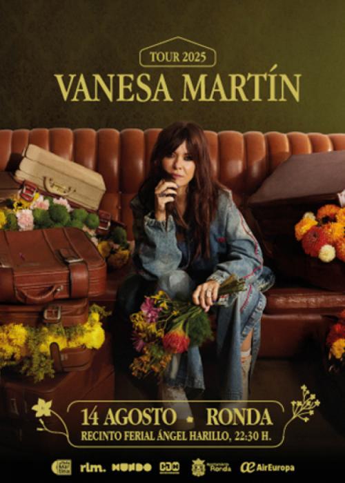 Cartel de Concierto de Vanesa Martín en Ronda - Málaga