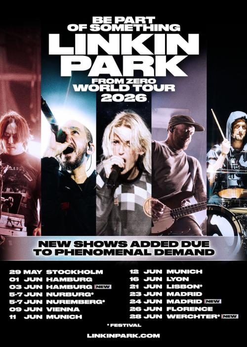 Cartel de Concierto de Linkin Park en Madrid (Segunda Fecha)