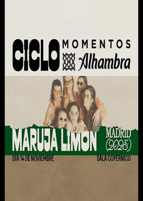 Cartel de Concierto de Maruja Limón en Madrid