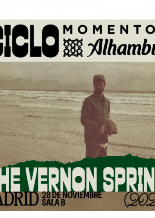 Cartel de Concierto de The Vernon Spring en Madrid