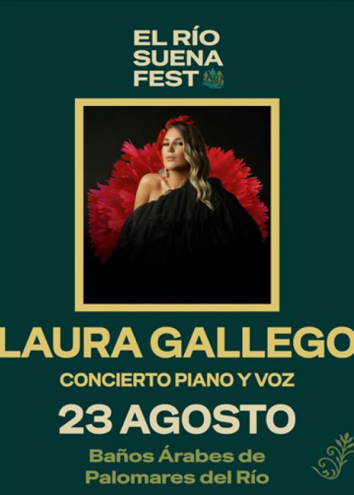 Cartel de Concierto de Laura Gallego en Palomares del Rio - Sevilla