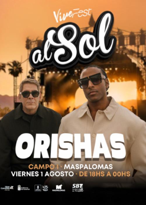 Cartel de Concierto de Orishas en San Bartolomé de TIrajana