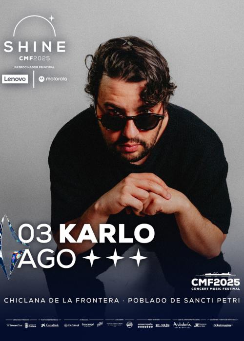 Cartel de Karlo DJ en Chiclana de la Frontera