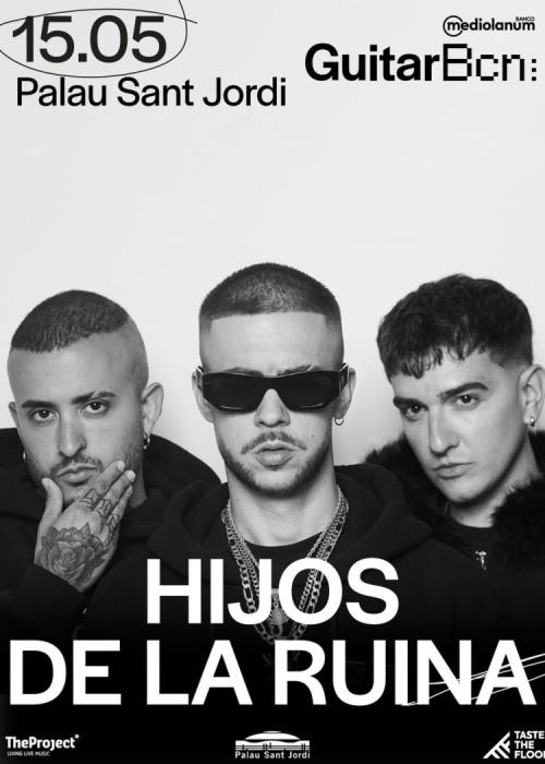 Cartel de Concierto de Hijos de la Ruina en Barcelona