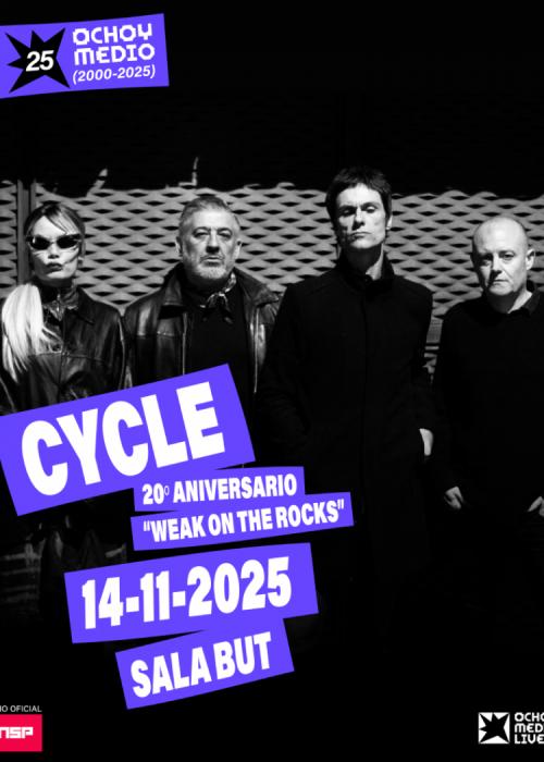 Cartel de Concierto de Cycle en Madrid