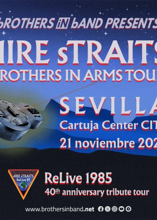 Cartel de Concierto de bROTHERS iN bAND en Sevilla