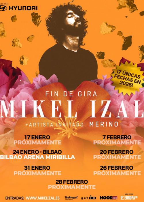 Cartel de Concierto de Mikel Izal en Sevilla