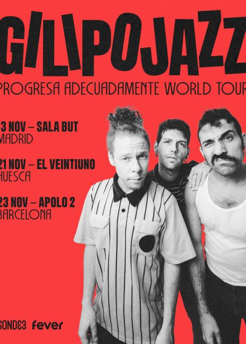 Cartel de Concierto de Gilipojazz en Madrid