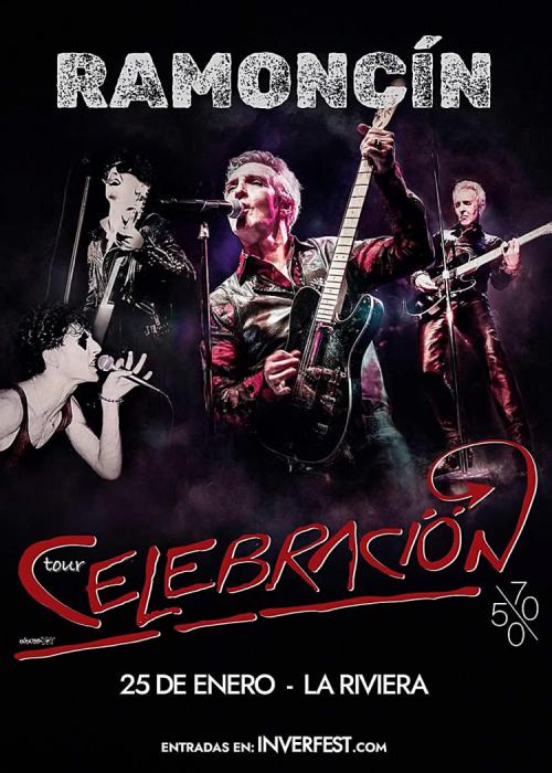 Cartel de Concierto de Ramoncín en Madrid