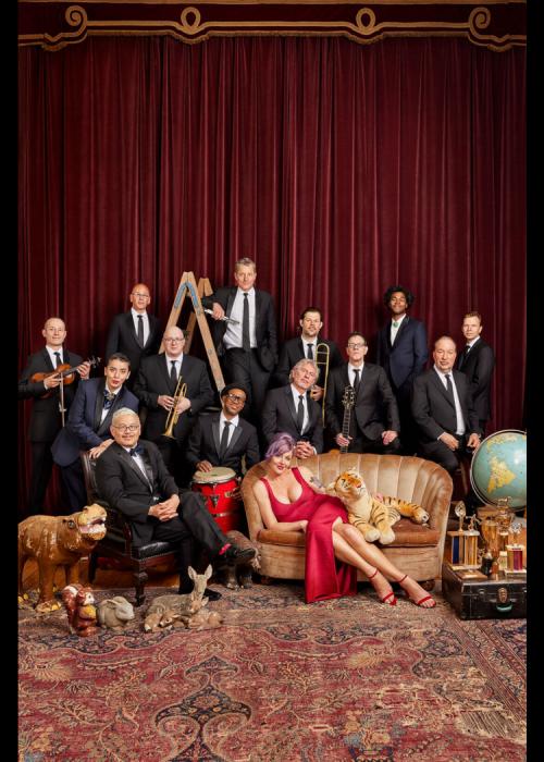 Cartel de Concierto de Pink Martini en Barcelona